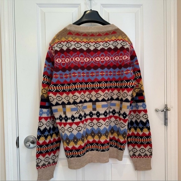 Weekend Max Mara fair isle Label-replaced with  Intrend Sweater Size:XL US 10/12 - Picture 12 of 12